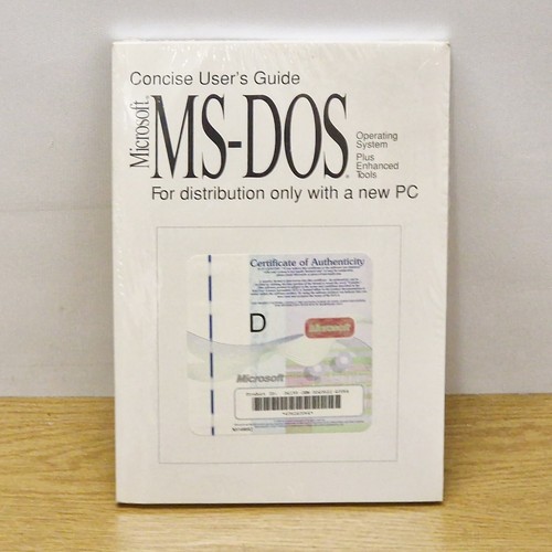 Dos concise user - ms-dos,