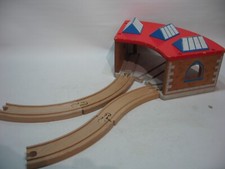 ENGINE SHED Fits  WOODEN TRAIN