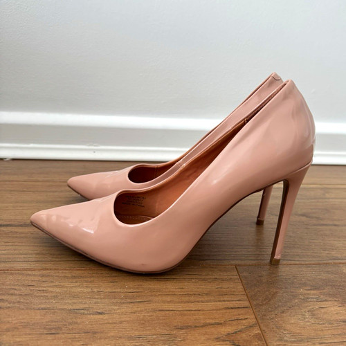 Asos design beige patent - design,