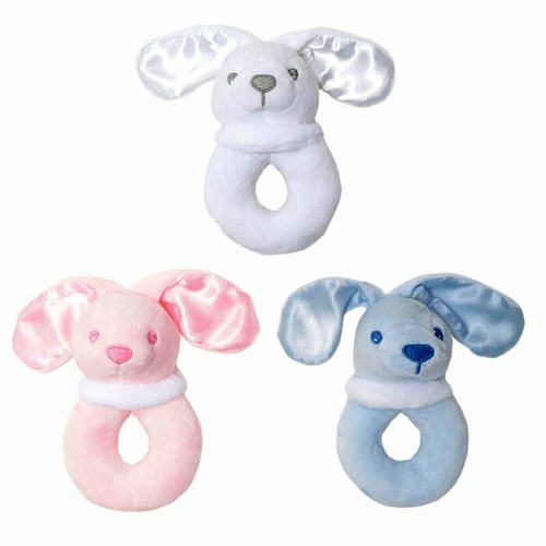 Baby bunny rabbit rattle - rabbit,