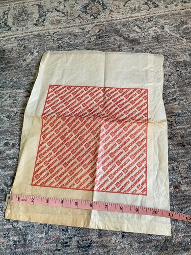 Vintage woolworth paper bag - woolworth,