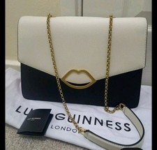 Lulu Guinness Large Annabel Leather Bag Stunning £325 ?