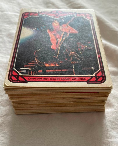 Kiss donruss 1978 series - kiss,