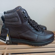 M & S Brown Boots Men's Autograph  Size 10 leather boots