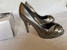 Size 7 NINE WEST Dark Silver