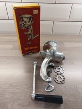 National Spong Mincer 20, Vintage, Made in England, Prop