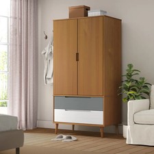 Solid Pine Wardrobe –