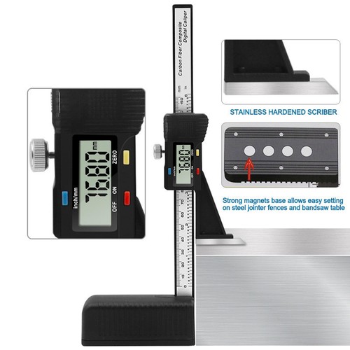 Digital height gauge wear - height,