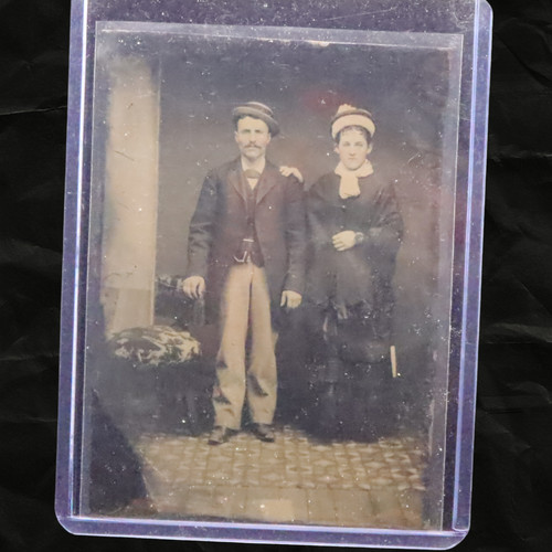 Antique victorian tintype - victorian,