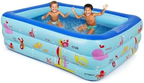 Large kids inflatable family - kids,