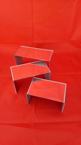 Acrylic nesting plinths riser - acrylic,