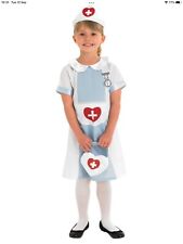 Rubie's Nurse Fancy Dress Kids Costume Size Medium 5-6 Yrs World Book Day New
