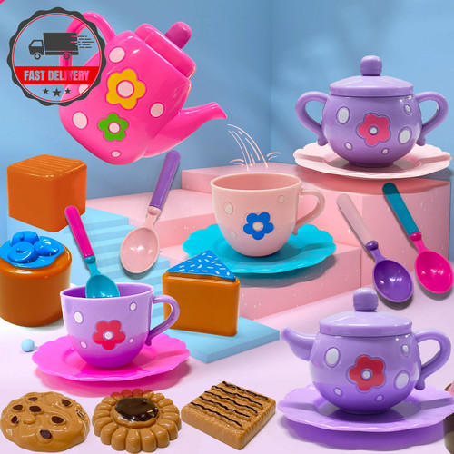 Kids girls tea set - kids,