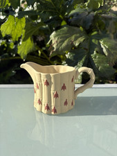 Wedgwood Jasper Terracotta On Primrose Yellow BAMBOO Creamer
