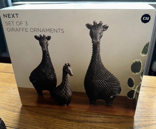 Next set giraffe bronze - set,