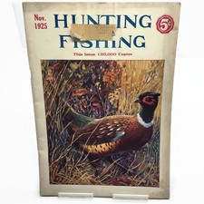 Antique November 1925 Hunting