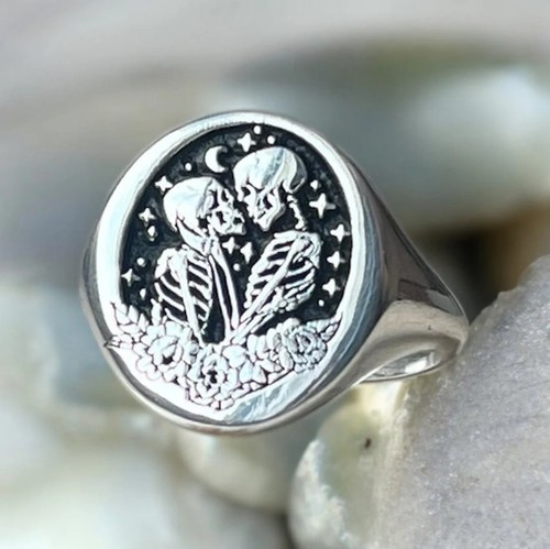 925 sterling silver skull - 925,