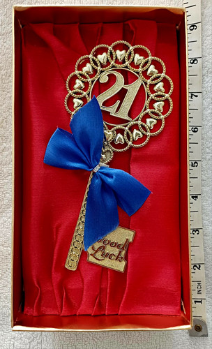 Vintage 21st birthday novelty - 21st,