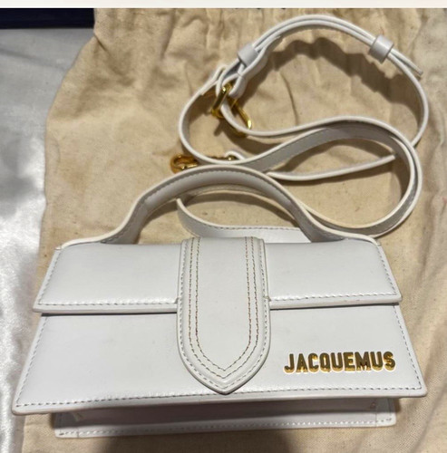 Jacquemus white leather - white,