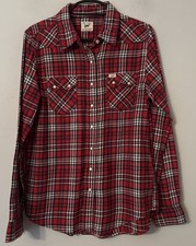 Lee Red Check Cotton Flannel