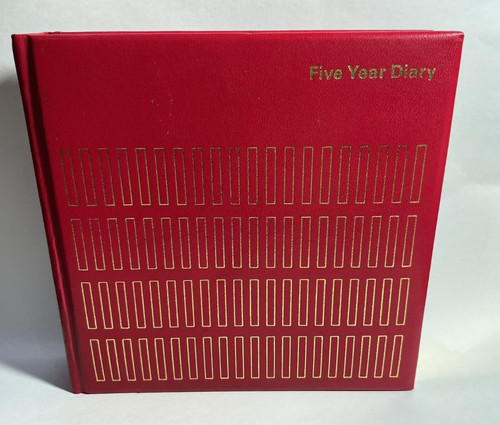 Vintage 1969 letts five year - letts,