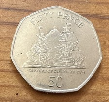 Capture gibraltar 50p 2012 - capture, of