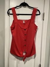 Just Be Size 1X Button Tie