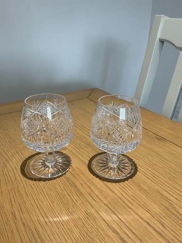 Pair tyrone crystal brandy - pair,