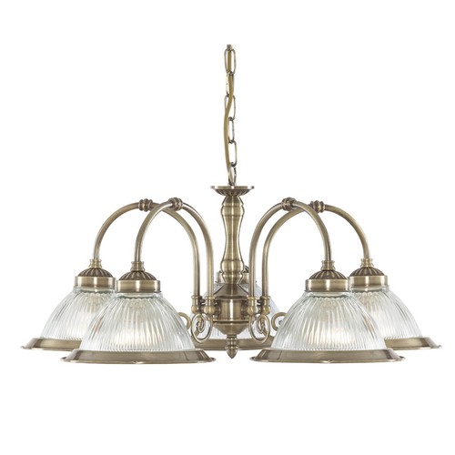 Lights antique brass frame - 5,