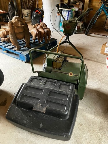 Vintage webb petrol - lawn, mower