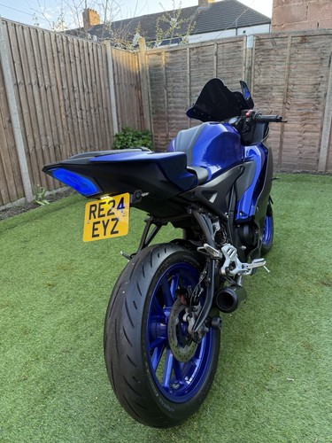 2024 yamaha r125 blue - yamaha,