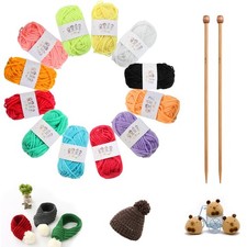 21pcs Knitting Kit, Beginners