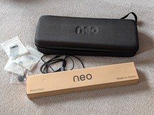 Neo Ergo - Hotswap Wireless Mechanical Keyboard (Cream) + Wooden Wrist Rest