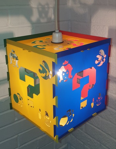 Mario game lampshade mariocart - game,