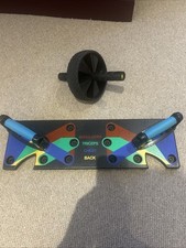 Fitness Ab Roler & Push Up Machine