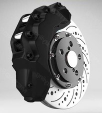 SATIN BLACK Brake Caliper