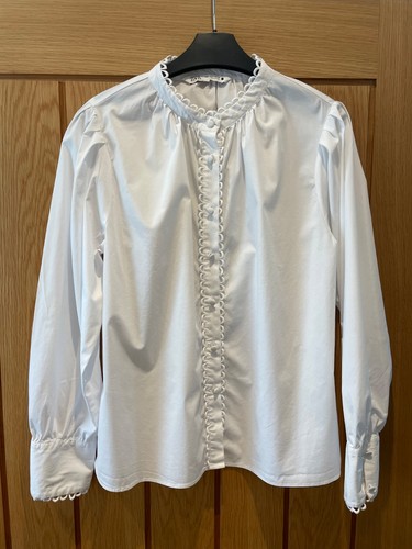 Zara pretty cotton - , white