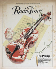 RADIO TIMES 11 JULY 1981 . THE PROMS FRONT COVER . GOLF THE OPEN . PETER POWELL