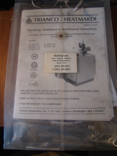 Trianco heatmaker operating - trianco,