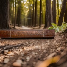 Carved Reclaimed Wooden Panel / Pediment Salvaged Vintage Repurpose Project