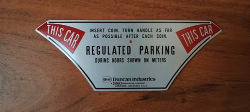 Genuine duncan parking - duncan, meter