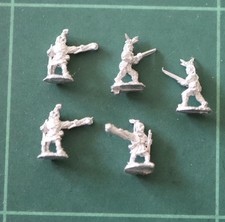 Pendraken Miniatures 10mm French and Indian War Woodland Indians x 5 (MJE290)