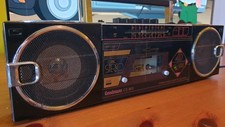 Goodmans CS803 Boombox Stereo Radio Cassette 6 Speaker Exceptionnaly Rare