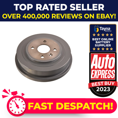 Brake drums fits - 2x, (pair)