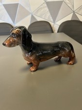 STUNNING LARGE BESWICK DACHSHUND DOG WEINER 9" PUP  FIGURINE No 361 EX CON