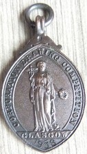 RARE, VINTAGE/ANTIQUE BRONZE MEDAL - GLASGOW CORPORATION DRAWING AWARD, 1938