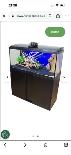 Aquarium fish tank with stand - fish,