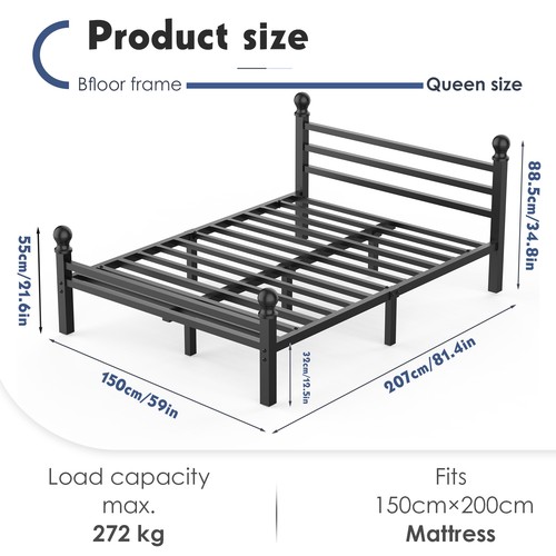 Heavy duty bed - duty, frames