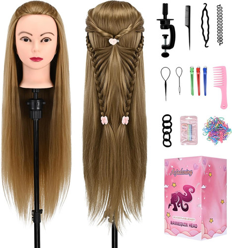 Mannequin head with hair - mannequin,