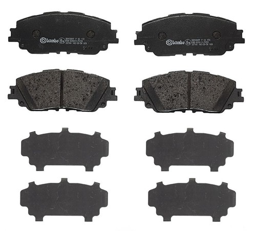 Brake pads brembo - brake, p